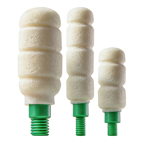 Gun cleaning foam brushes, Barrel Cleaning Swabs,  .177cal. --- 12Ga.